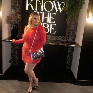 Oh Polly Vibrant Red Mini Dress